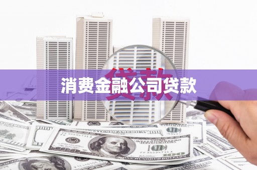 龙川消费金融公司贷款