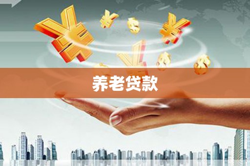 龙川养老贷款