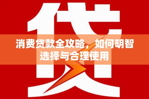 龙川消费贷款全攻略，如何明智选择与合理使用