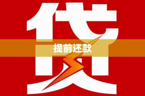 龙川提前还款