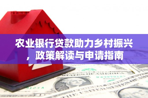 龙川农业银行贷款助力乡村振兴，政策解读与申请指南