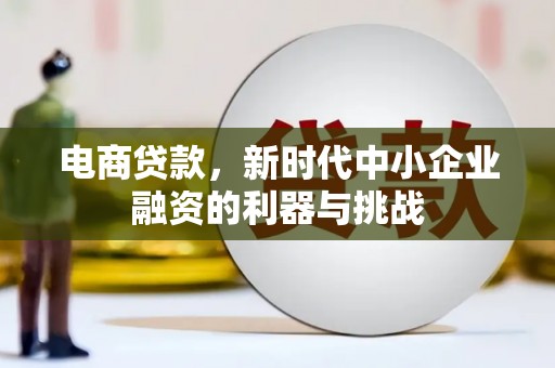 龙川电商贷款，新时代中小企业融资的利器与挑战