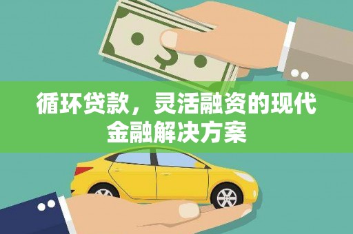 龙川循环贷款，灵活融资的现代金融解决方案