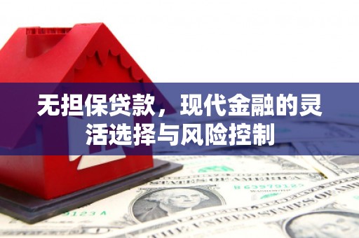 龙川无担保贷款，现代金融的灵活选择与风险控制