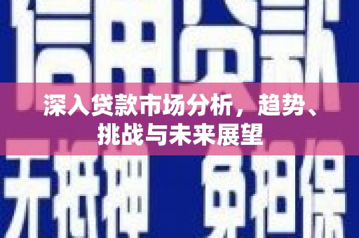龙川深入贷款市场分析，趋势、挑战与未来展望