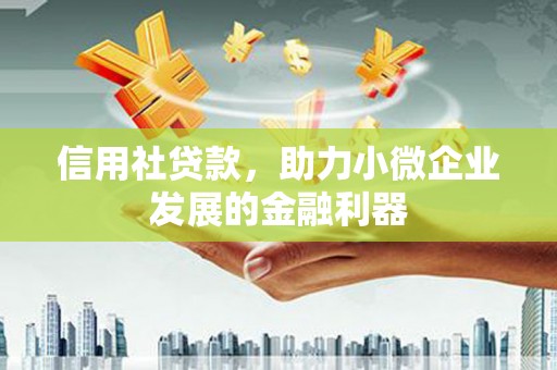 龙川信用社贷款，助力小微企业发展的金融利器