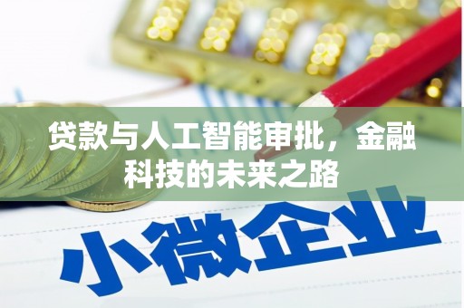 龙川贷款与人工智能审批，金融科技的未来之路
