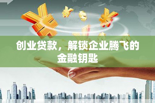 龙川创业贷款，解锁企业腾飞的金融钥匙