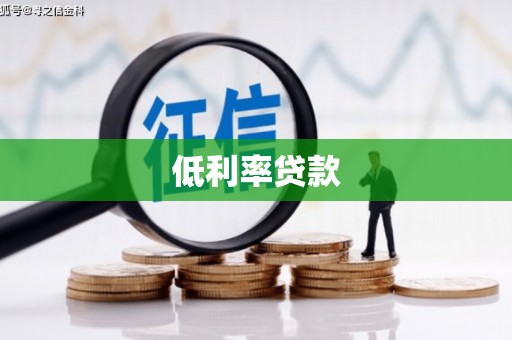龙川低利率贷款