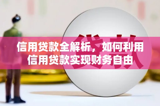 龙川信用贷款全解析，如何利用信用贷款实现财务自由