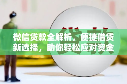 龙川微信贷款全解析，便捷借贷新选择，助你轻松应对资金需求